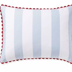 Serena and Lily Beach Club Percale Stripe Sham -Pair